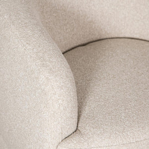 Aspen Swivel Chair - Buff
