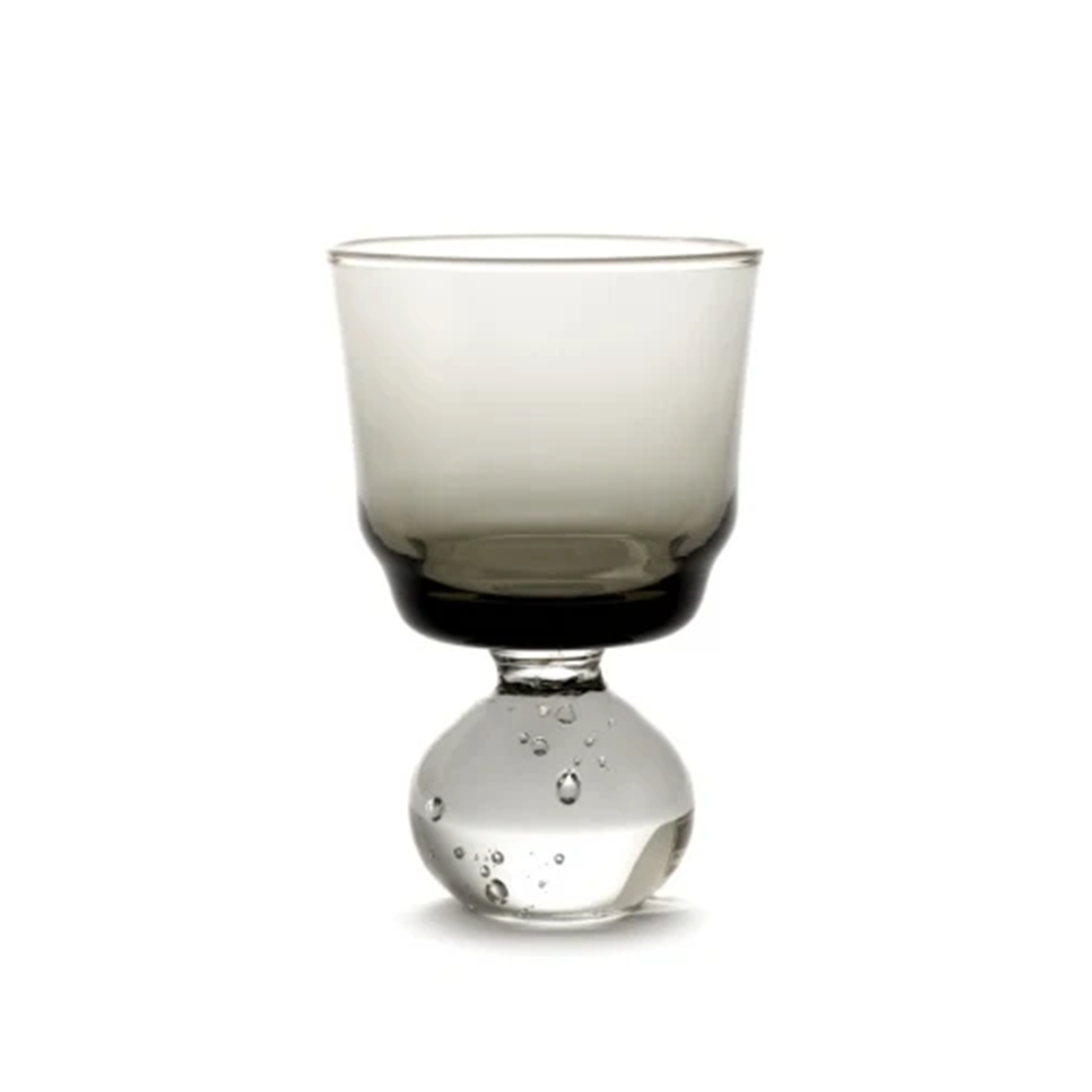 STEM GLASS S SMOKY GREY ETERNAL SNOW