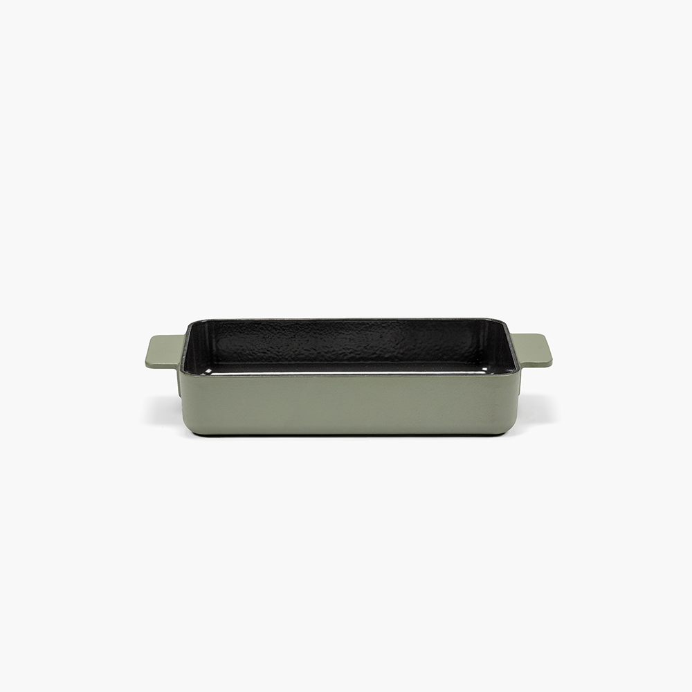 OVEN DISH L CAMOGREEN SURFACE