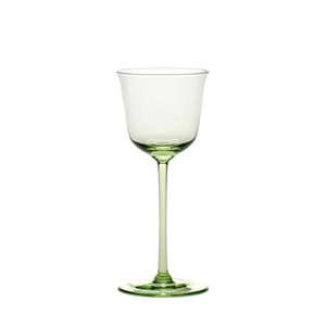 WHITE WINE GLASS GREEN GRACE