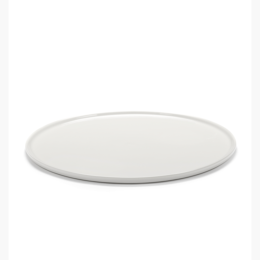 PLATE LOW L IVORY CENA