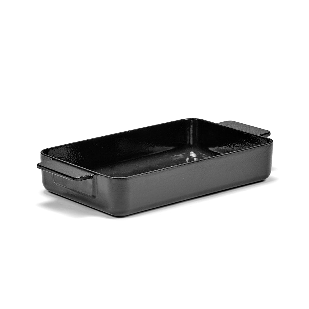 OVEN DISH L BLACK SURFACE