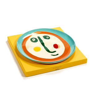 SERVING PLATE FACE N°2 FEAST