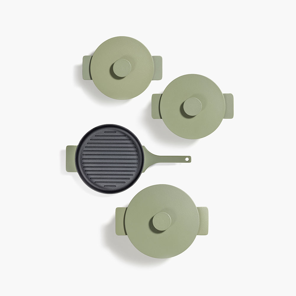 GRILL PAN CAMOGREEN SURFACE