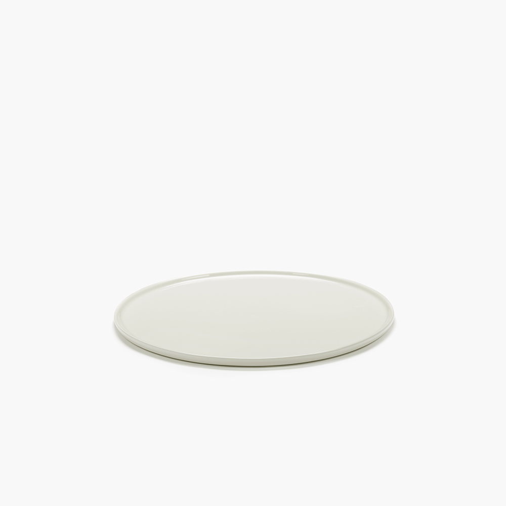 PLATE LOW L IVORY CENA