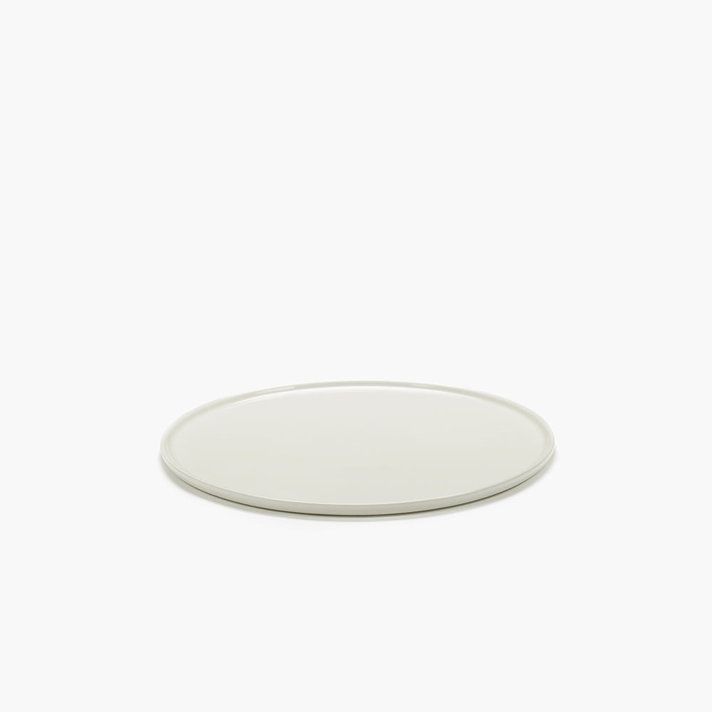 PLATE LOW L IVORY CENA