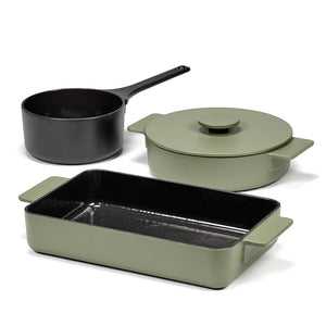 OVEN DISH L CAMOGREEN SURFACE