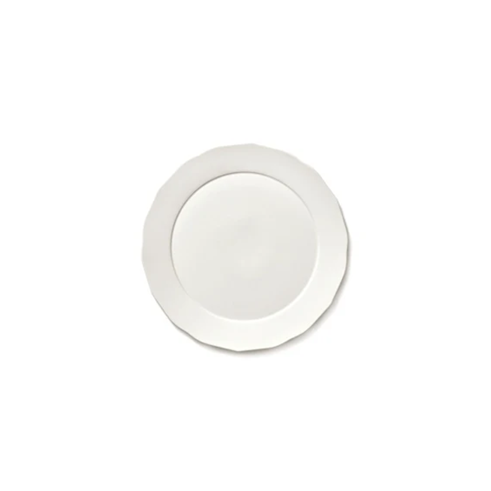 PLATE L WHITE SILHOUETTE
