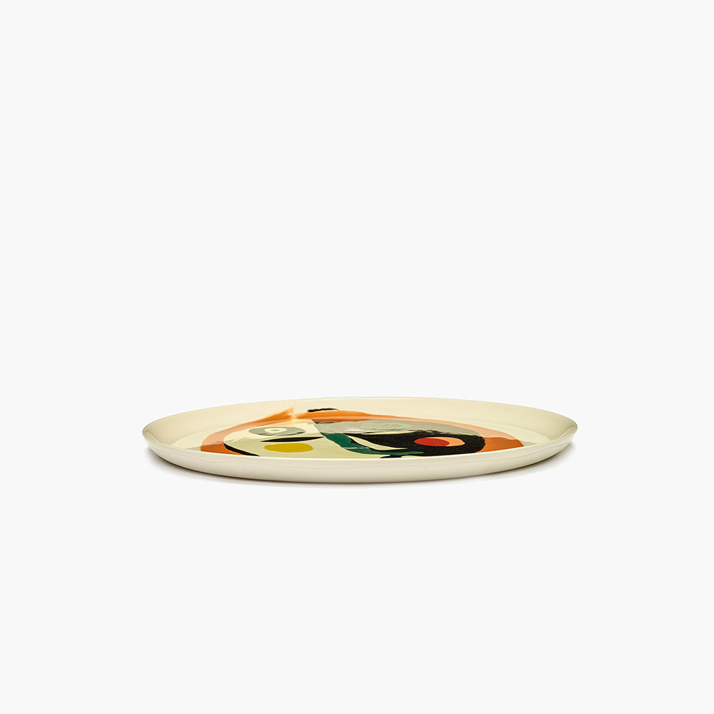SERVING PLATE FACE N°1 FEAST
