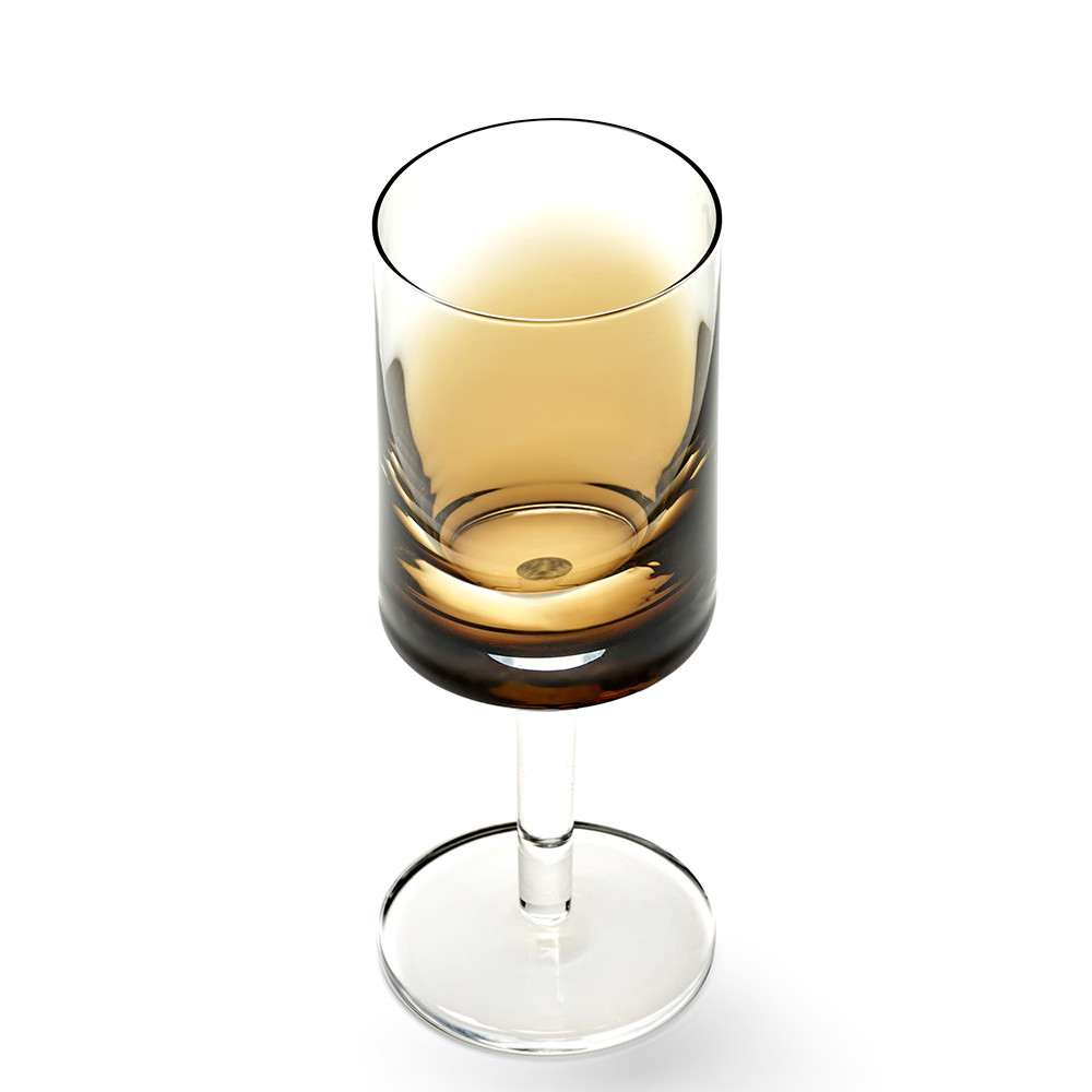 WHITE WINE GLASS AMBER ZUMA