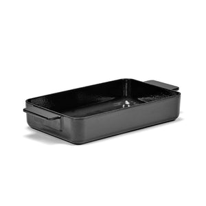 OVEN DISH L BLACK SURFACE