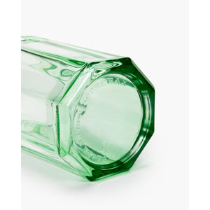 GLASS L GREEN FISH & FISH