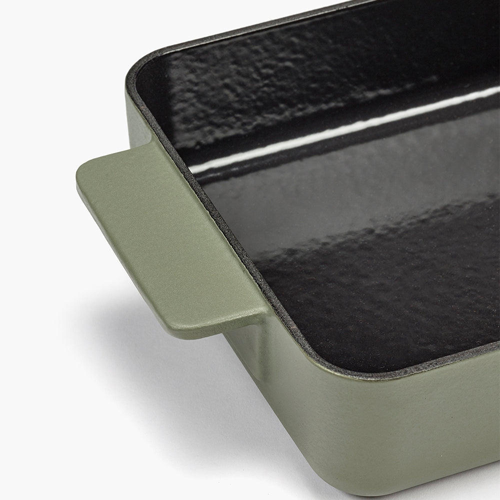 OVEN DISH L CAMOGREEN SURFACE