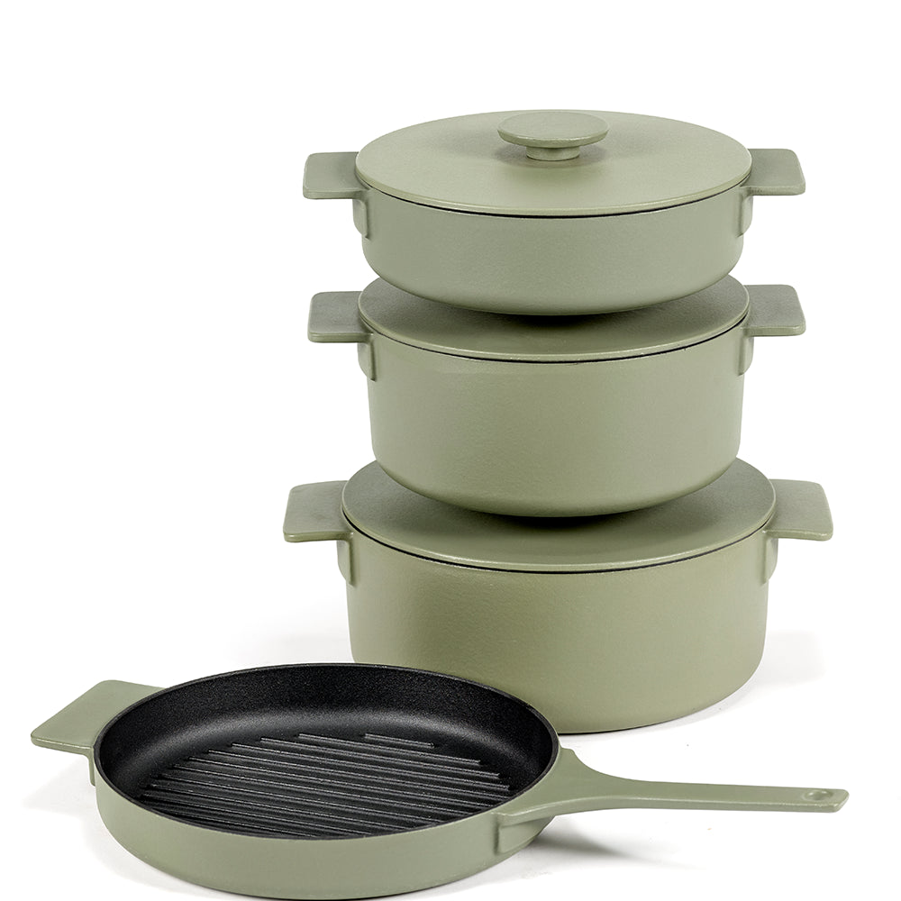 GRILL PAN CAMOGREEN SURFACE