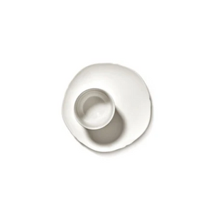 PLATE XXS WHITE SILHOUETTE