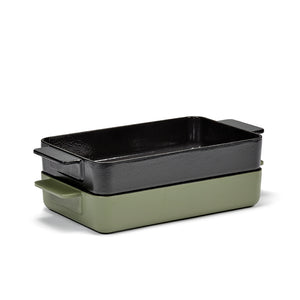 OVEN DISH L BLACK SURFACE