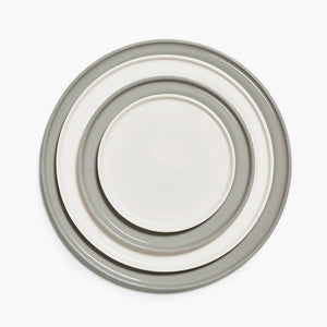 PLATE LOW L IVORY CENA