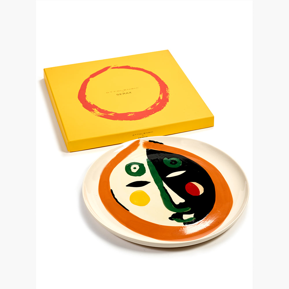 SERVING PLATE FACE N°1 FEAST