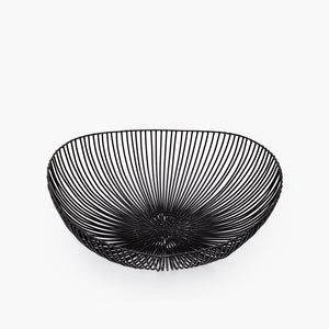 BASKET OVAL BLACK MEO