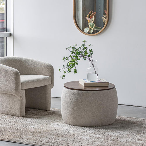 Fleur Chair - Buff