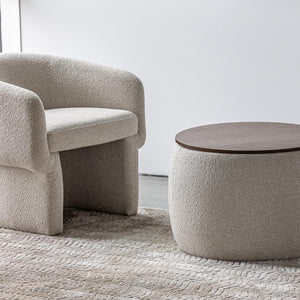 Fleur Chair - Buff