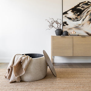 Ash Storage Ottoman