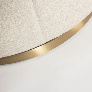 Ava Swivel Chair - Buff
