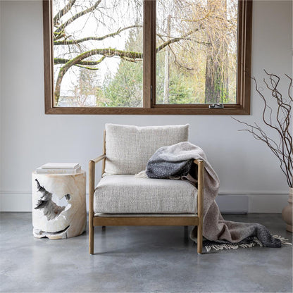 Brit Accent Chair - Heirloom Cream