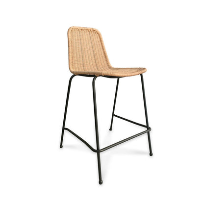 Calabria Stackable Counter Stool - Natural
