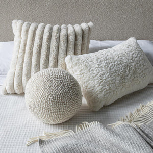 Crush Cushion - Ball - Cream