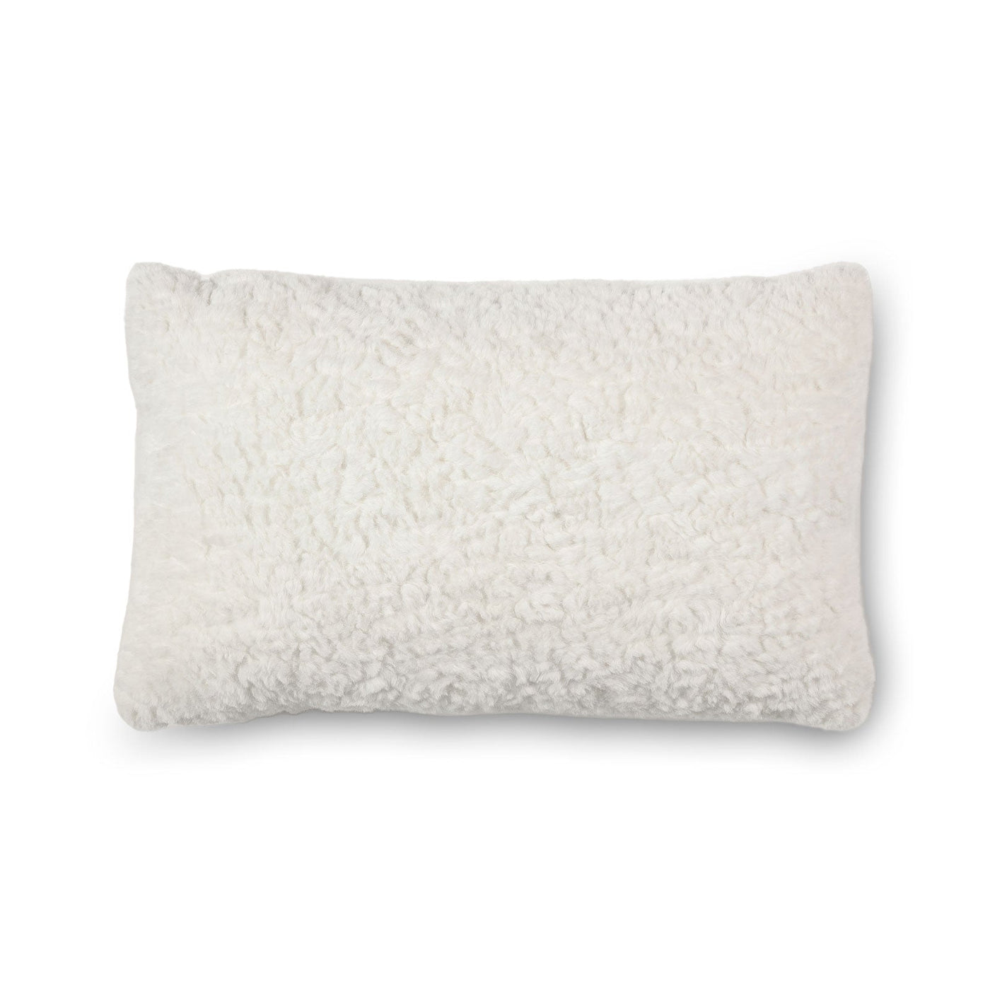 Crush Cushion - Rectangular - Cream