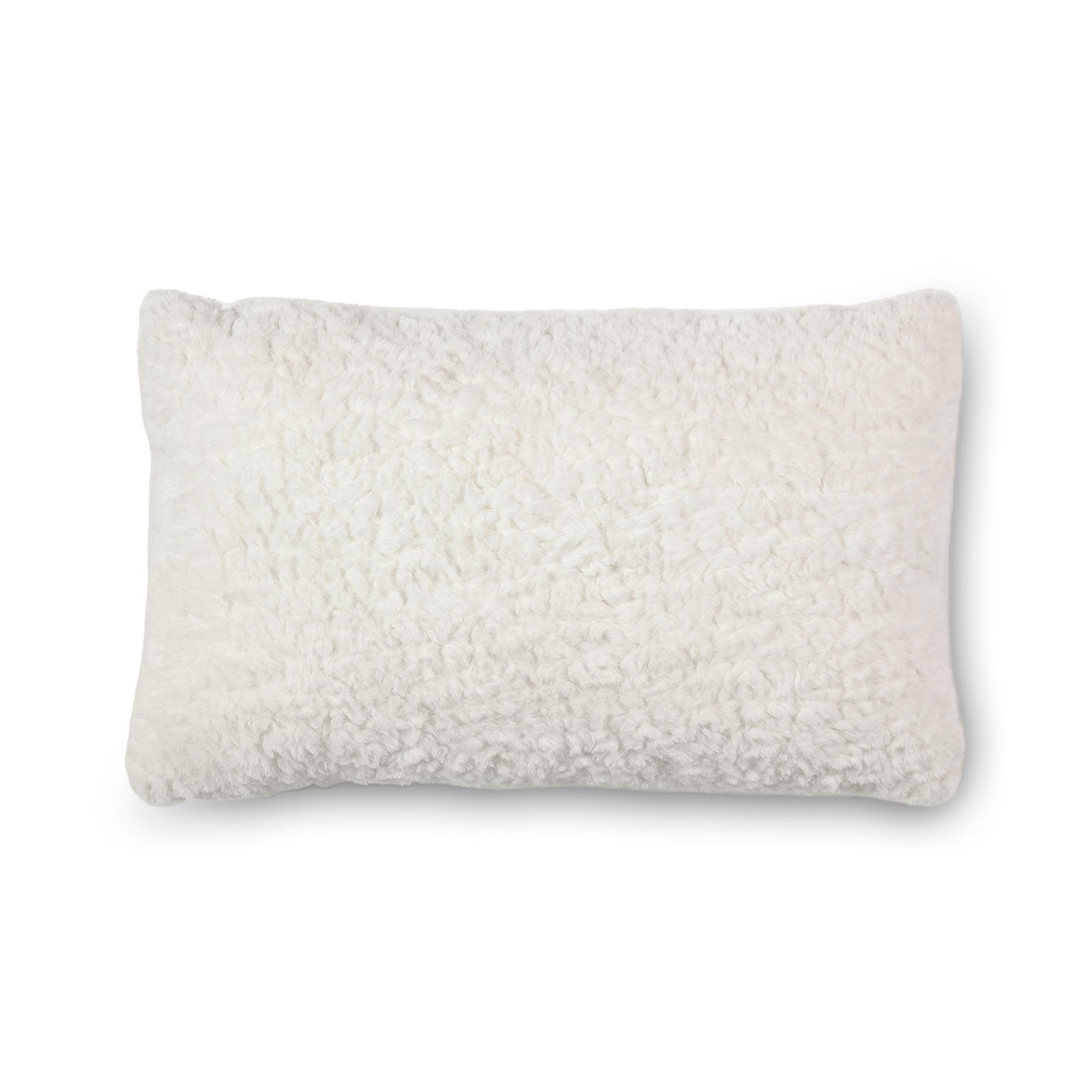 Crush Cushion - Rectangular - Cream