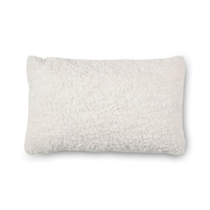Crush Cushion - Rectangular - Cream