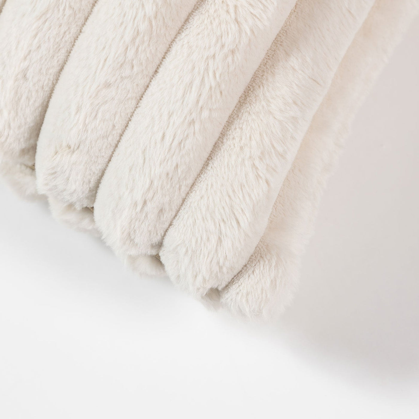 Crush Cushion - Square - Cream