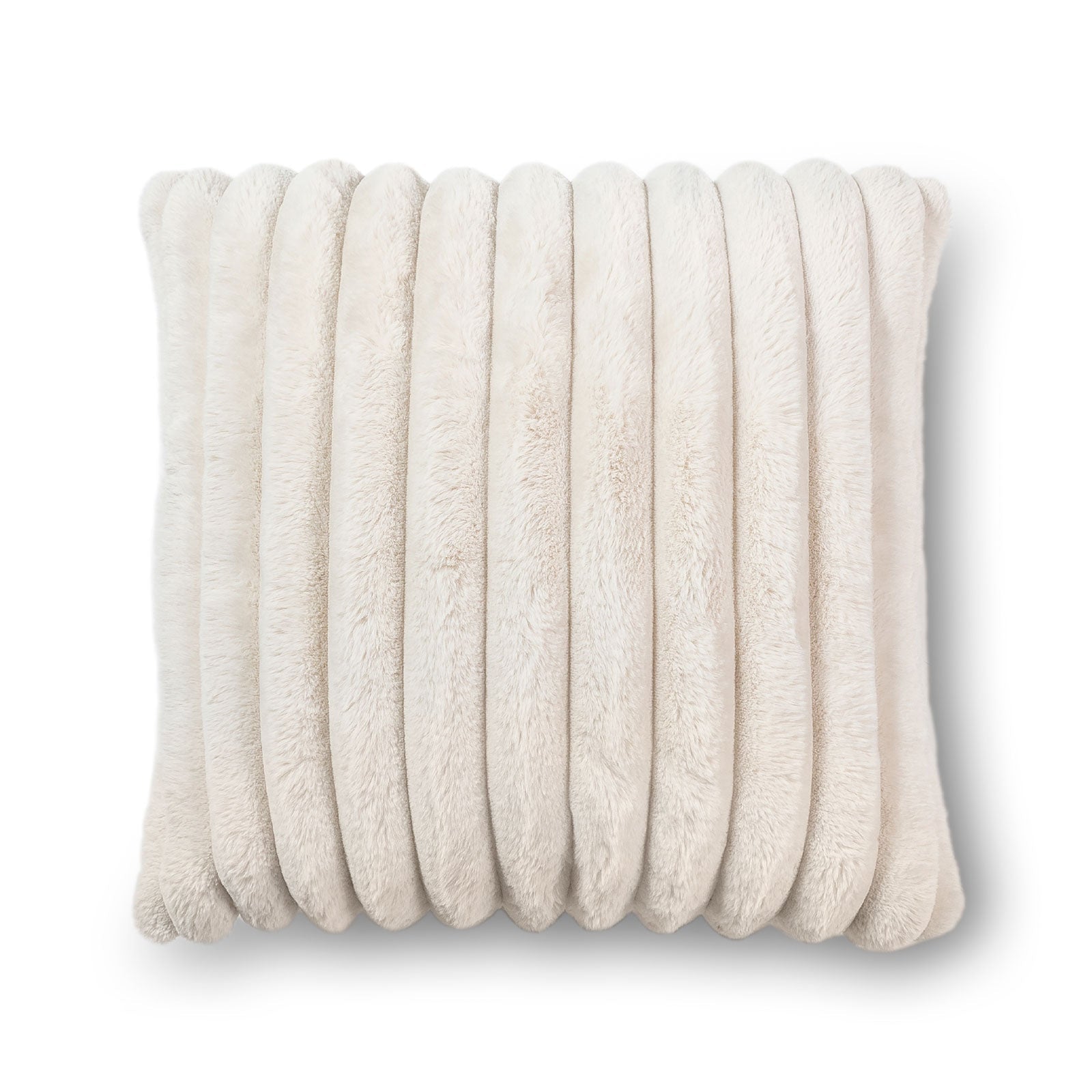 Crush Cushion - Square - Cream