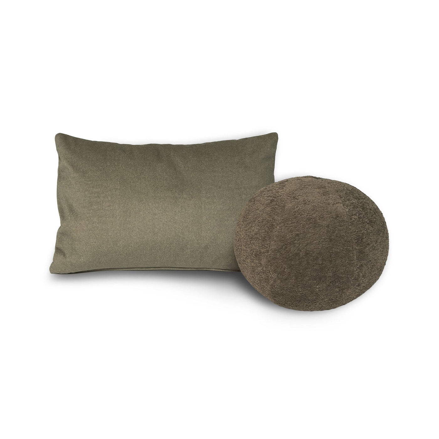 Crush Cushions  (Set of 2) - Lichen