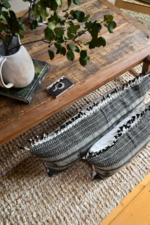 BHUJODI PILLOW COVER - BLACK