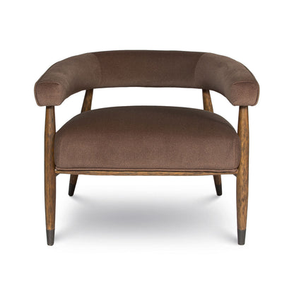 Everest Chair - Dark Base - Velvet Coffee
