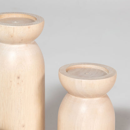 Fawn Pillar Candle Holder (Set of 3)