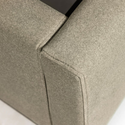 Faye Queen Storage Bed - Velvet Sandstorm