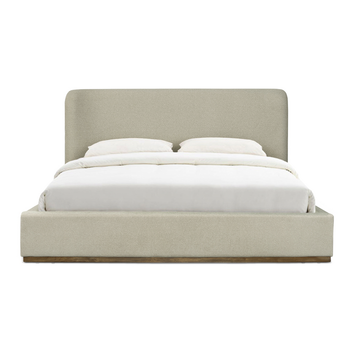 Faye King Storage Bed - Velvet Sandstorm