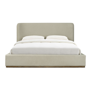 Faye King Storage Bed - Velvet Sandstorm