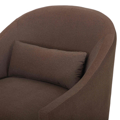 February Accent Chair - Velvet Coffee