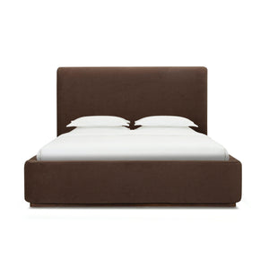 Filly Queen Bed - Velvet Coffee