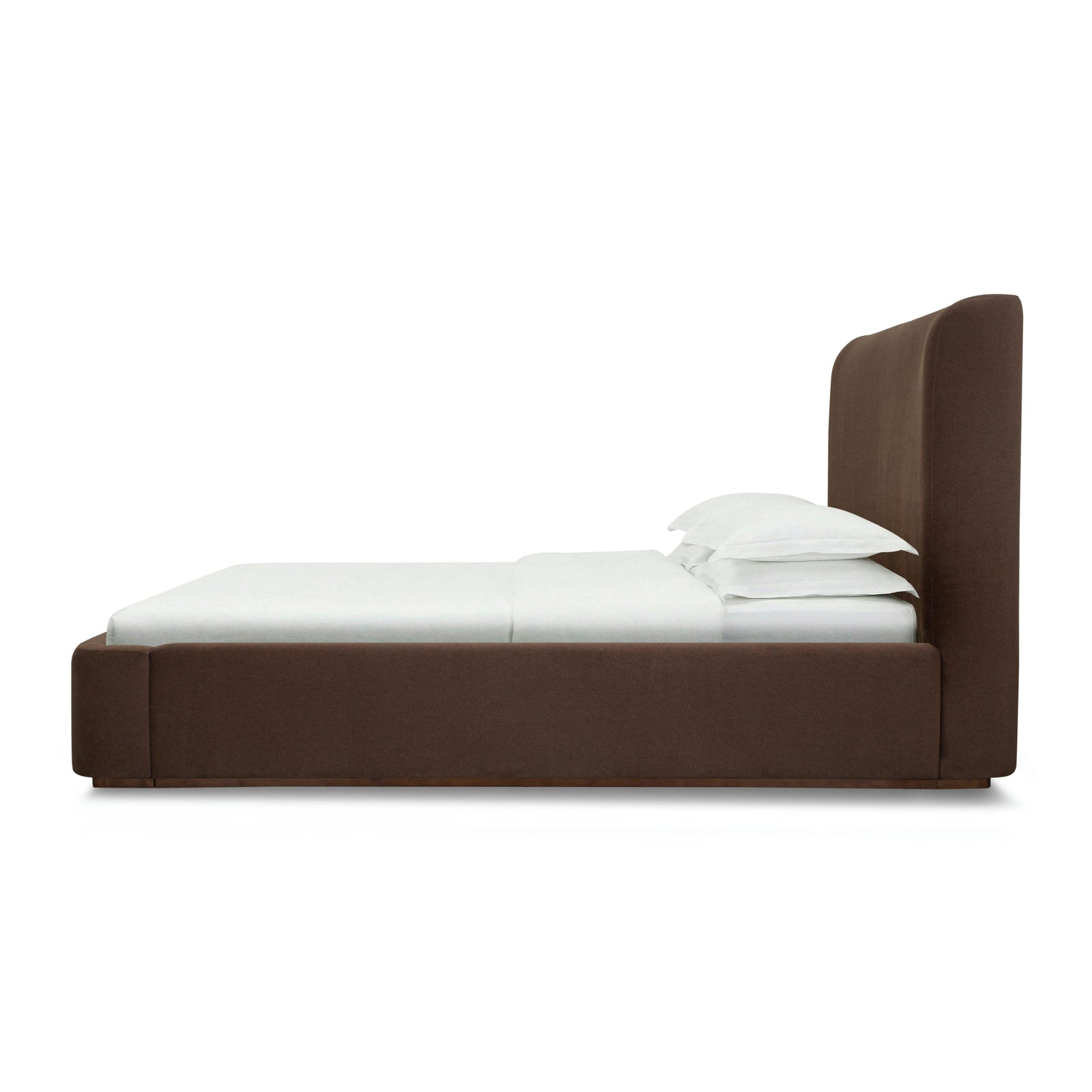 Filly Queen Bed - Velvet Coffee