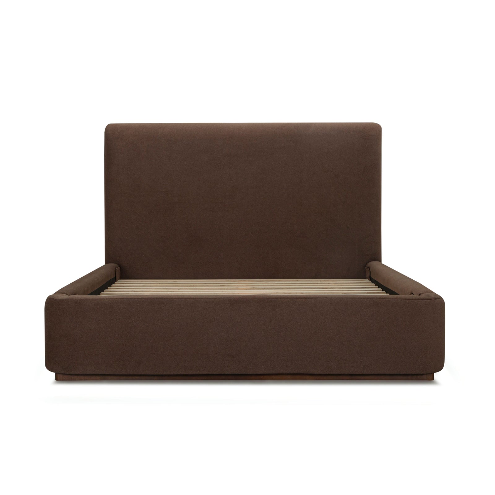 Filly Queen Bed - Velvet Coffee