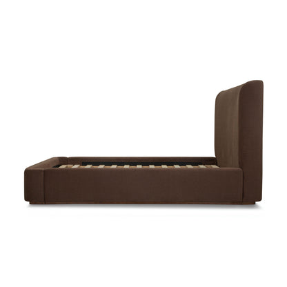 Filly Queen Bed - Velvet Coffee