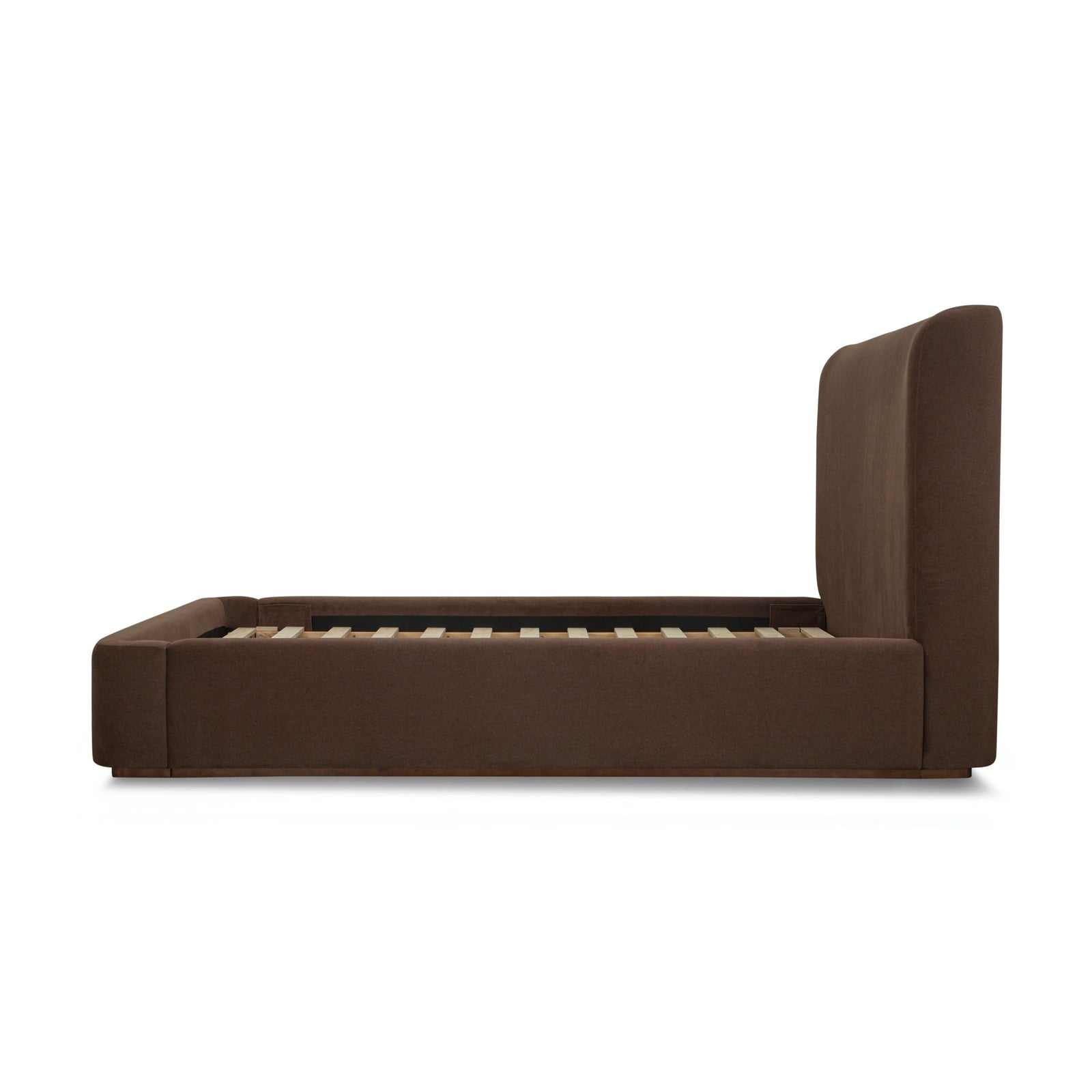 Filly Queen Bed - Velvet Coffee