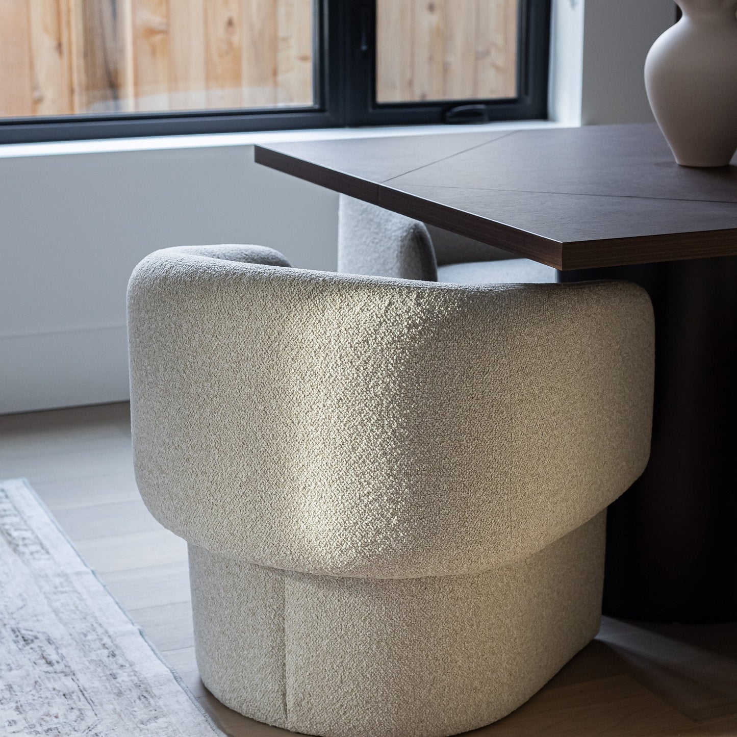 Fleur Chair - Buff