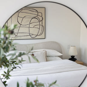 Fox King Bed - Buff